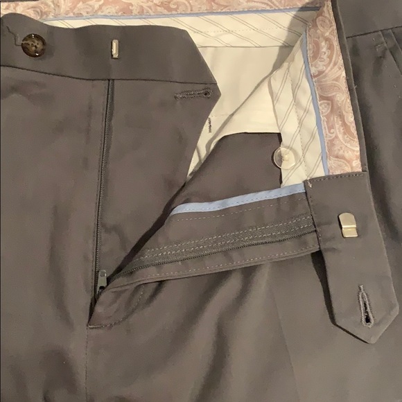 Tasso Elba Flat Front Men’s Chino Style Pants - Picture 6 of 6